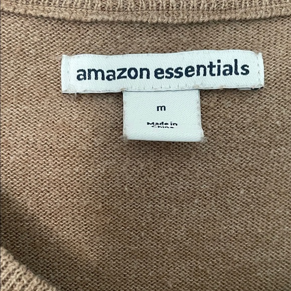 Amazon Essentials Brown Crew Neck Sweater - Picture 2 of 5